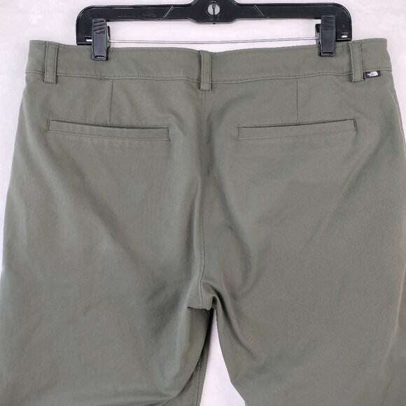 The North Face Men City Standard Modern Fit Pant Size 36x32 Green Hiking Stretch - Picture 10 of 15